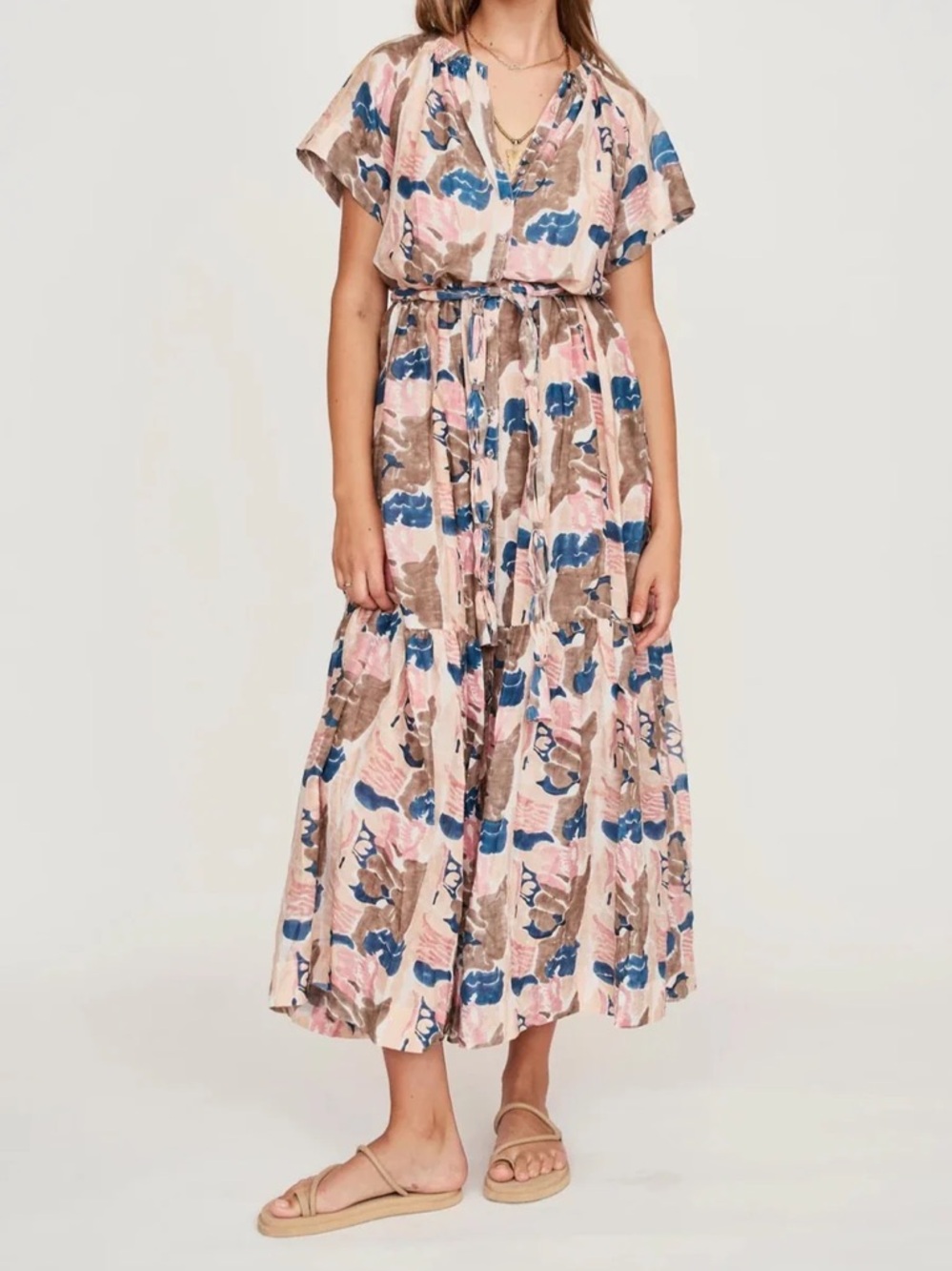 Mirth Vienna Maxi dress in Shortcake
